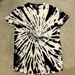 SALE! Balmain Paris Tye-Dye Tee 2.0 black & white album version, clean/pristine!
